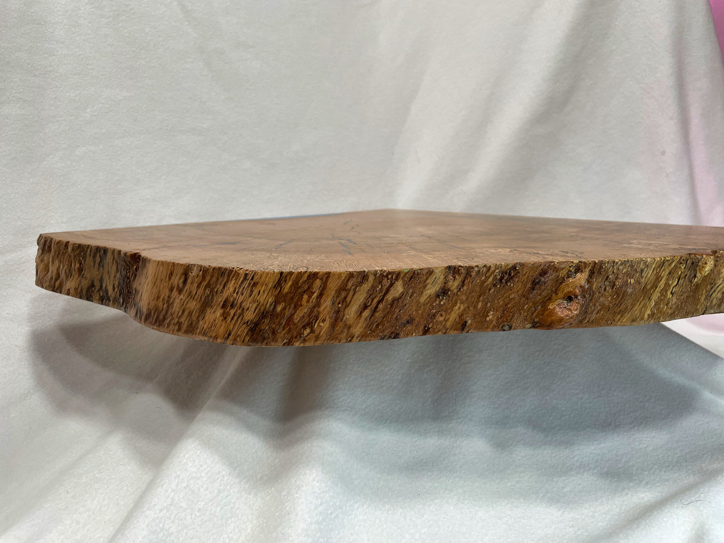 Irma Live Edge Charcuterie Board Solid Live Oak Slab