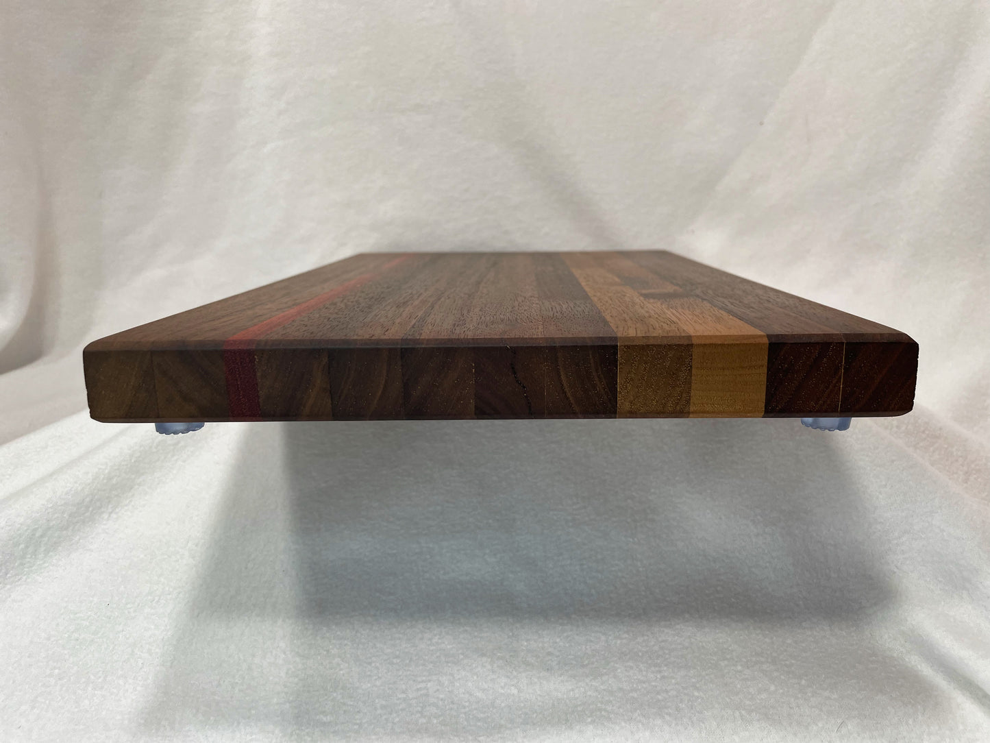 Walnut and Bloodwood Cutting Board - Edge Grain