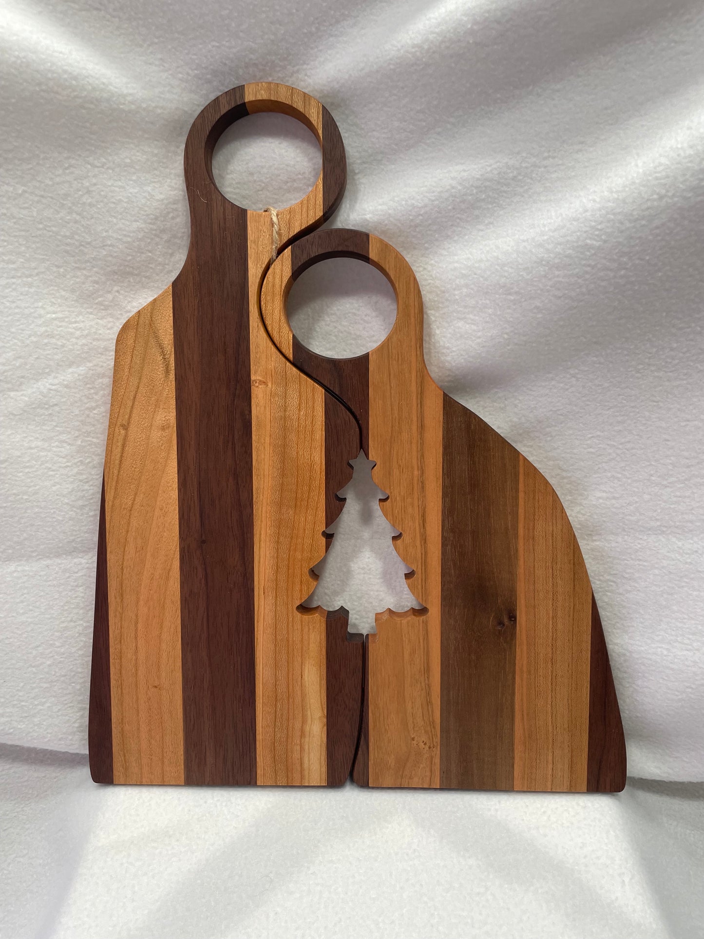 Christmas Tree Hardwood Nesting Boards