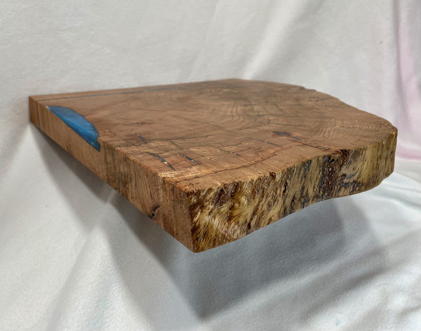 Irma Live Edge Charcuterie Board Solid Live Oak Slab