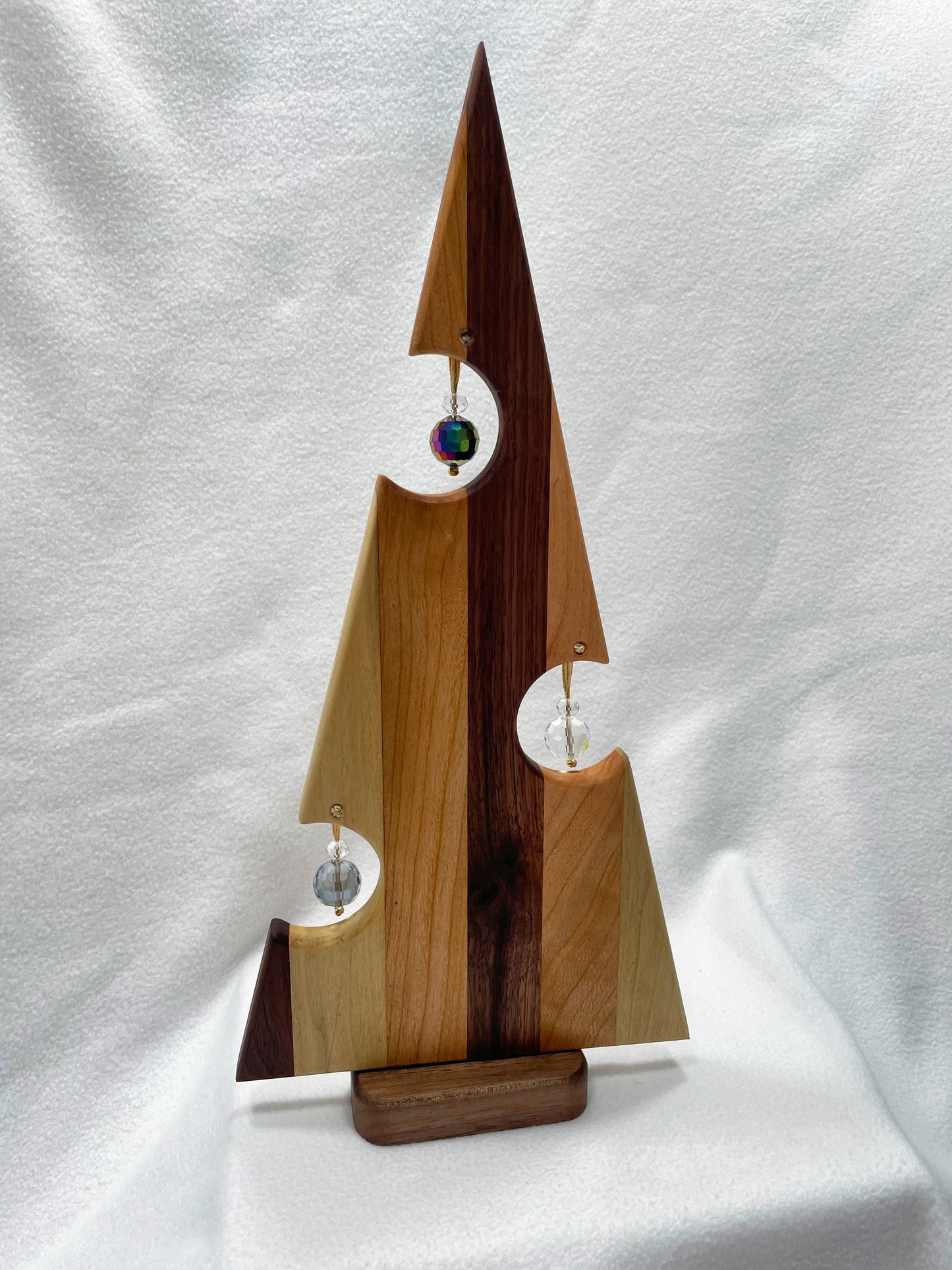 Modern Harwood Christmas Tree