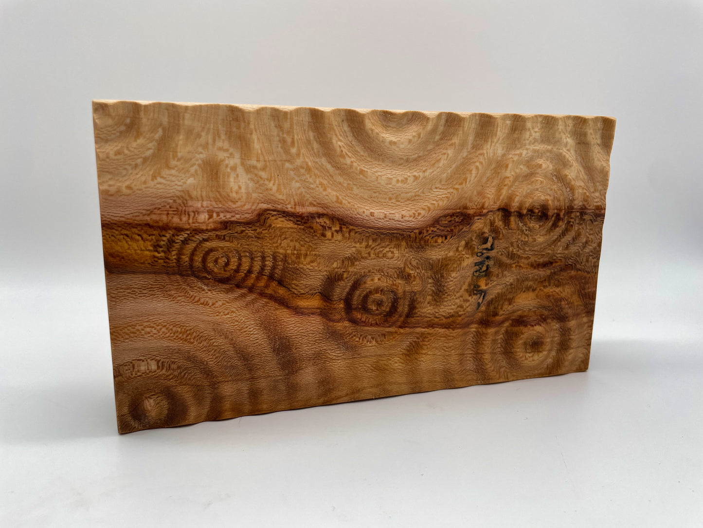 Card and Dice Game Case with Carved Lid