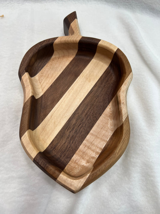 Deep Striped Acorn Tray