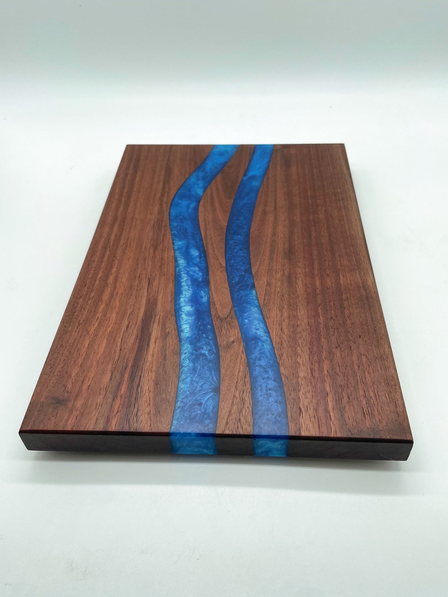 Petite Epoxy River Cutting Boards