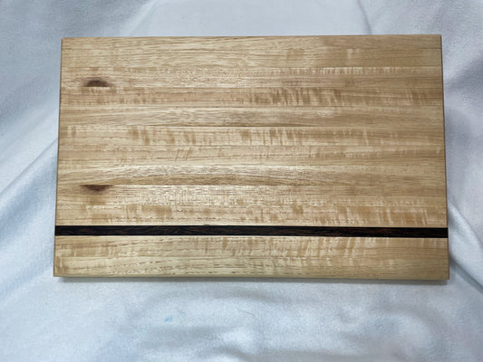 Hickory and Wenge Cutting Board- Edge grain