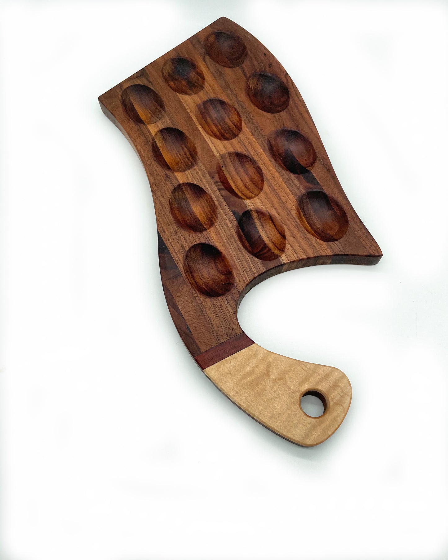 Hardwood Cleaver Deviled Egg Platter