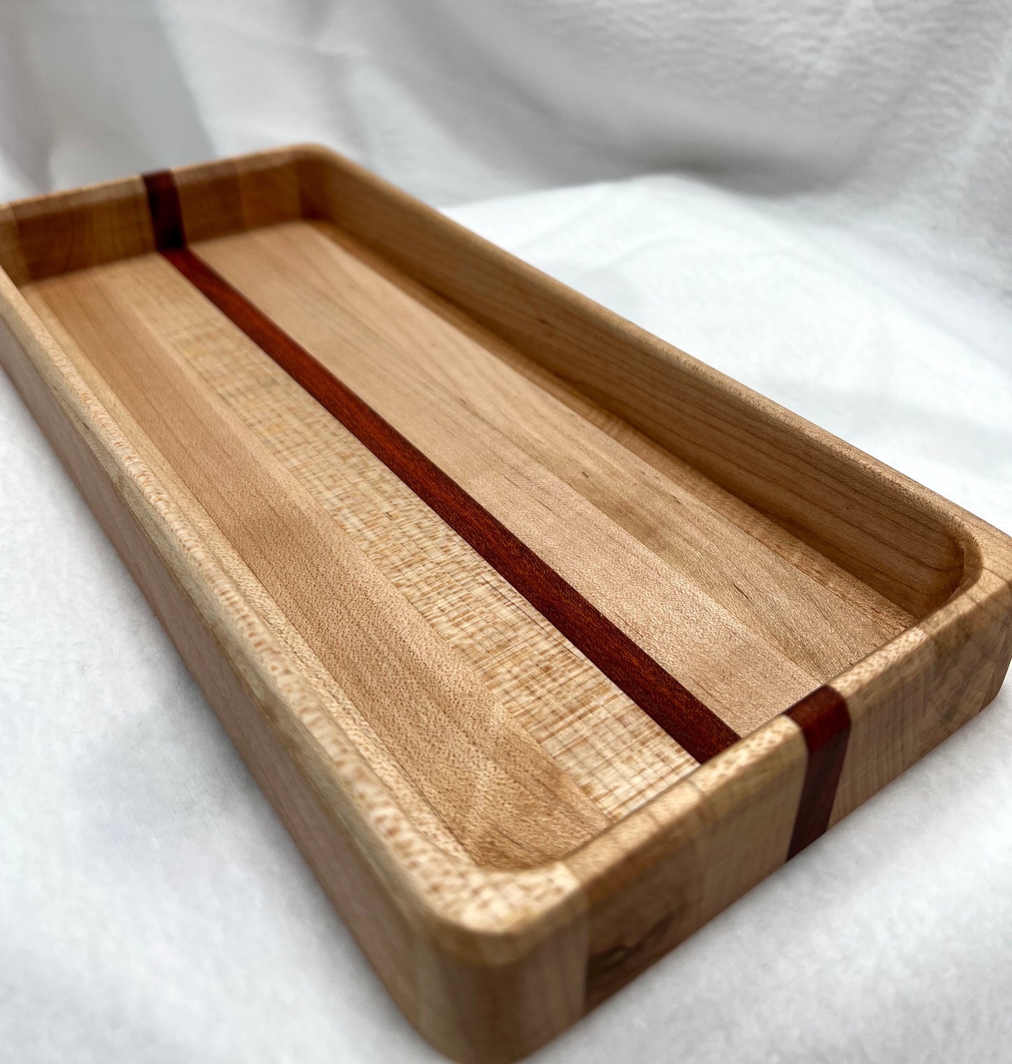Maple and Bloodwood Valet Tray
